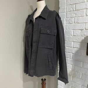 Men’s Old Navy Charcoal Military Jacket